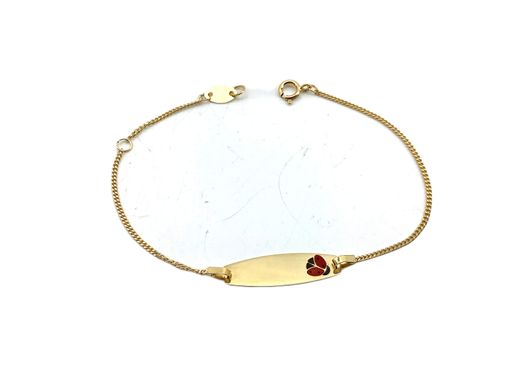 esclava oro 18k 