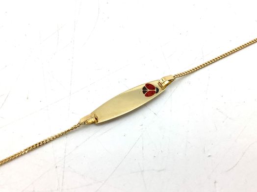 esclava oro 18k 