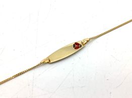 esclava oro 18k 