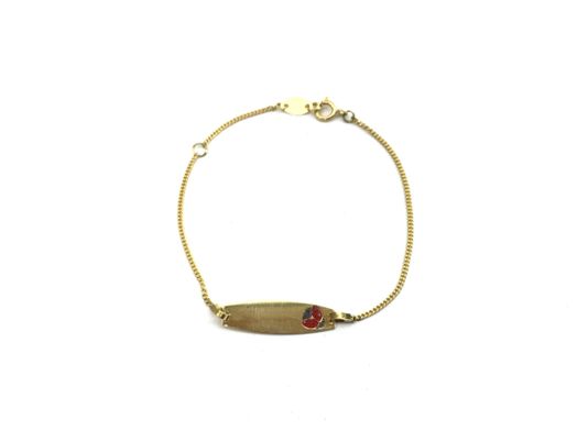 esclava oro 18k 