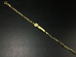 esclava oro 18k 