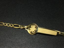 esclava oro 18k 