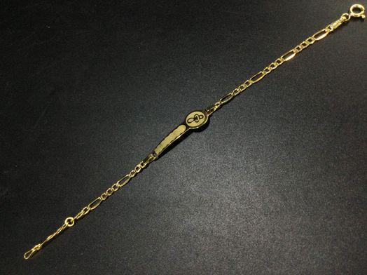 esclava oro 18k 