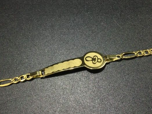 esclava oro 18k 