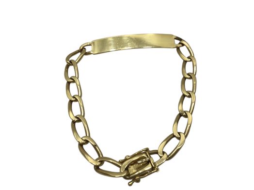 esclava oro 18k con circonita 