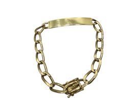 esclava oro 18k con circonita 
