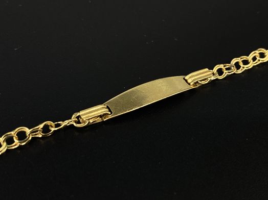esclava oro 18k 