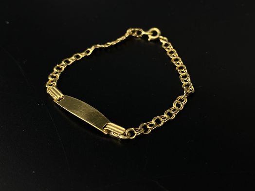 esclava oro 18k 