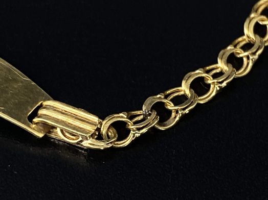 esclava oro 18k 