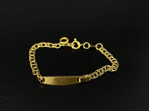 esclava oro 18k 