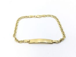 esclava oro 18k 