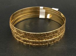 esclava oro 18k 