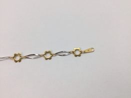 esclava oro 18k 