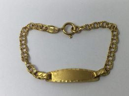 esclava oro 18k 