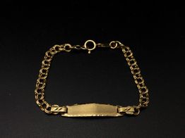 esclava oro 18k 
