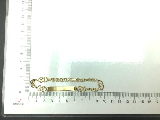 esclava oro 18k 