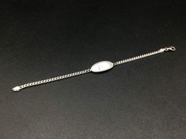 esclava plata 925mm 