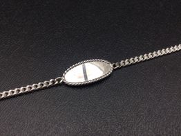 esclava plata 925mm 