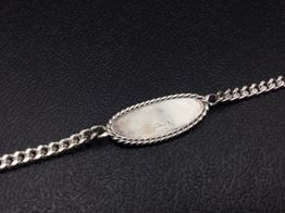 esclava plata 925mm 