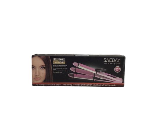 plancha pelo saeday sd-670