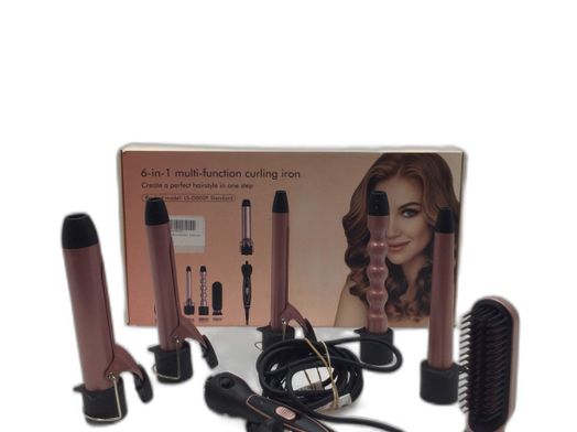 ferro cabelo sem marca 6 in 1 multi