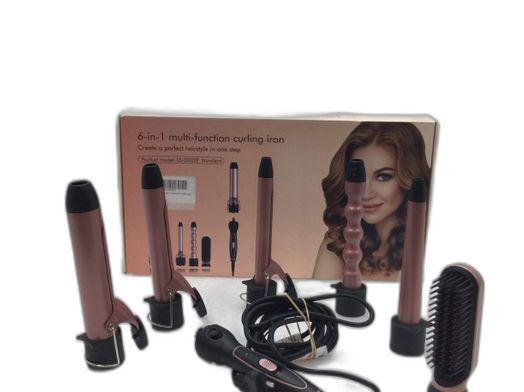ferro cabelo sem marca 6 in 1 multi