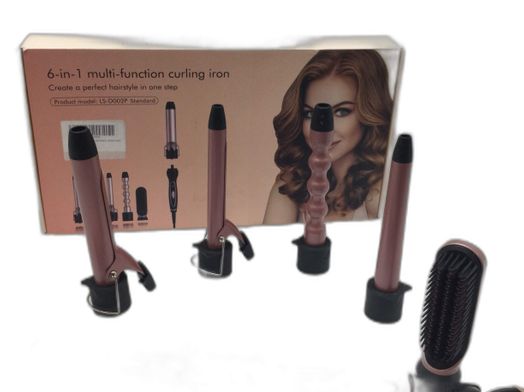 ferro cabelo sem marca 6 in 1 multi