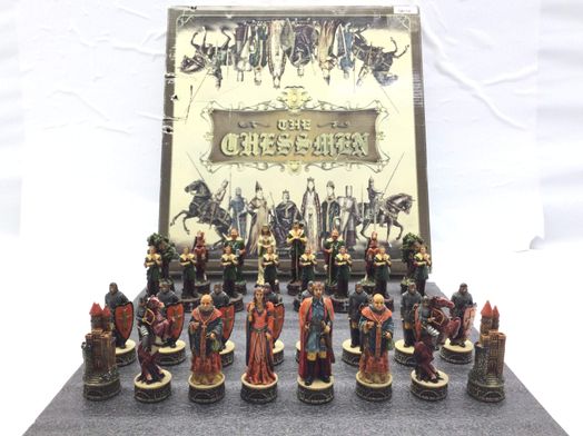 fichas ajedrez the chessmen robin hood