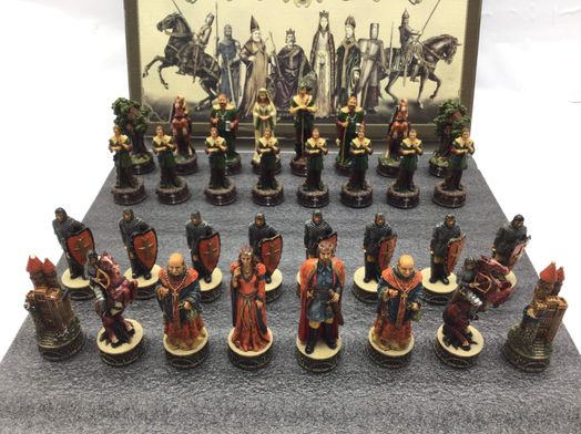 fichas ajedrez the chessmen robin hood