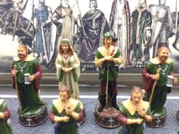 fichas ajedrez the chessmen robin hood