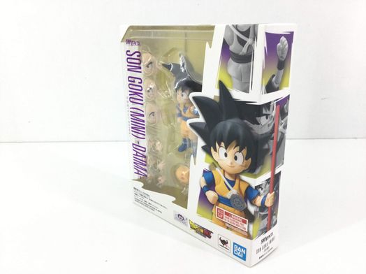 figura accion bandai son goku mini daima