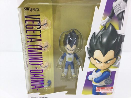 figura accion bandai vegeta mini daima