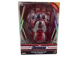 figura de a&ccedil;&atilde;o cosbaby nano gauntlet (hulk version)