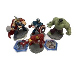 figura accion disney infinity 4 figuras