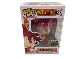 figura de a&ccedil;&atilde;o funko ssg goku