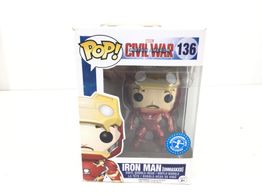 figura accion funko iron man unmasked 136