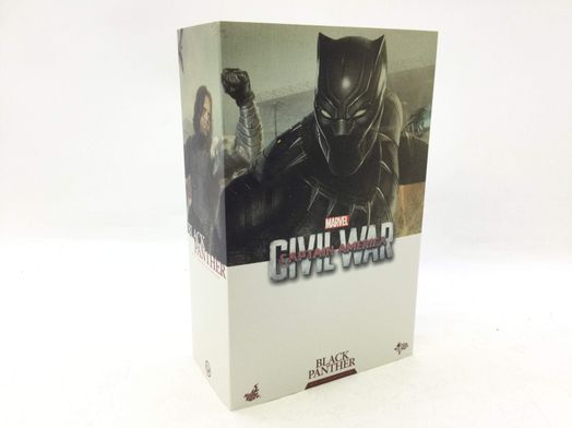 figura accion hot toys marvel civil war captain america black panther mms363
