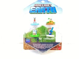 figura accion mattel minecraft earth boost minis