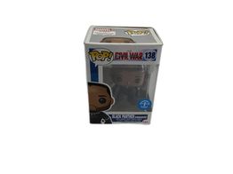 figura de a&ccedil;&atilde;o funko 138 black panther (unmasked)