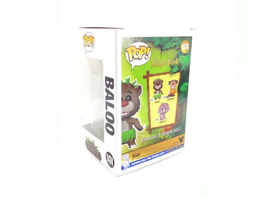figura de a&ccedil;&atilde;o funko baloo