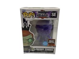 figura de a&ccedil;&atilde;o funko freddy zombie heavy metal halloween 2023 glitter limited edition