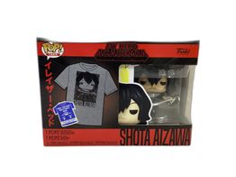 figura de a&ccedil;&atilde;o funko shota aizawa tees
