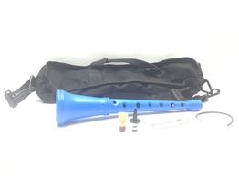 flauta desconocido dulzaina azul