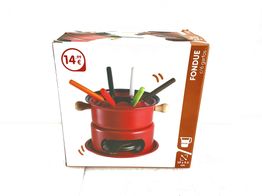 fondue fondue set 800ml com 6 garfos