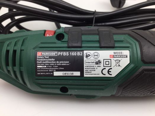 fresadora parkside pfbs 160 b2