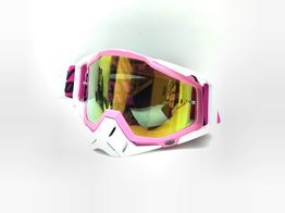 gafas motorista 100% rosa