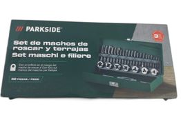 garaje y taller parkside set de machos y terrajas