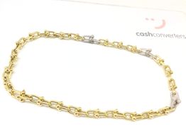 gargantilla oro 18k 22cm 