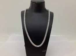 gargantilla plata 925mm con circonita 20cm 