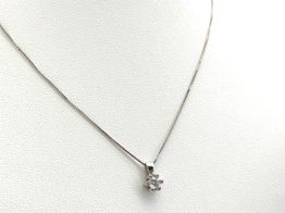 gargantilla oro 18k con circonita 20cm 